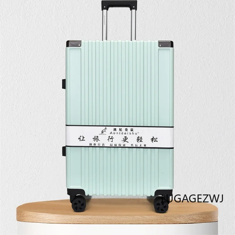 Large Capacity Aluminum Frame Roller Trolley Case Fashionable Leisure Travel Luggage Student Storage Case Small Cabin Suitcase
Large Capacity Aluminum Frame Roller Trolley Case Fashionable Leisure Travel Luggage Student Storage Case Small Cabin Suitcase