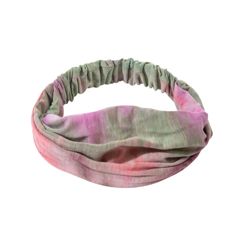 Cotton Sport Tie Dye Headbands Turban Head Wrap Elastic Hair Bands Hair Bandage Beach Vintage Sports Headband Sweatband
Cotton Sport Tie Dye Headbands Turban Head Wrap Elastic Hair Bands Hair Bandage Beach Vintage Sports Headband Sweatband