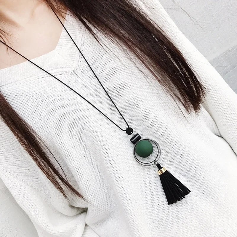 New Fashion Women Necklace Long Necklaces & Pendants Wood Beads Sweater Necklace For Women Jewelry 
New Fashion Women Necklace Long Necklaces & Pendants Wood Beads Sweater Necklace For Women Jewelry