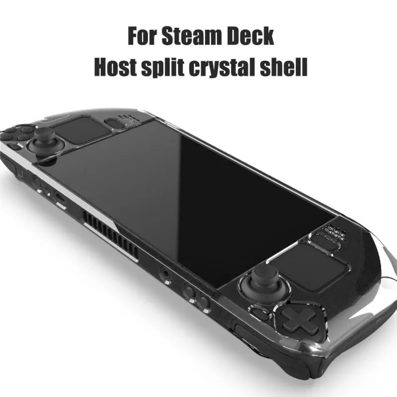 For Steam Deck Host Split Crystal Protective Cases For Steamdeck Game Console Shell Gamepad Cover Transparent PC Hard Case
For Steam Deck Host Split Crystal Protective Cases For Steamdeck Game Console Shell Gamepad Cover Transparent PC Hard Case