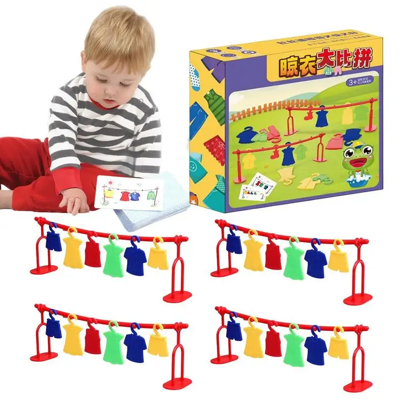 Kids Clothes Suspending Play Set For Children Early Activities In-Home Learning Education Montessori Early Educational Toys
Kids Clothes Suspending Play Set For Children Early Activities In-Home Learning Education Montessori Early Educational Toys