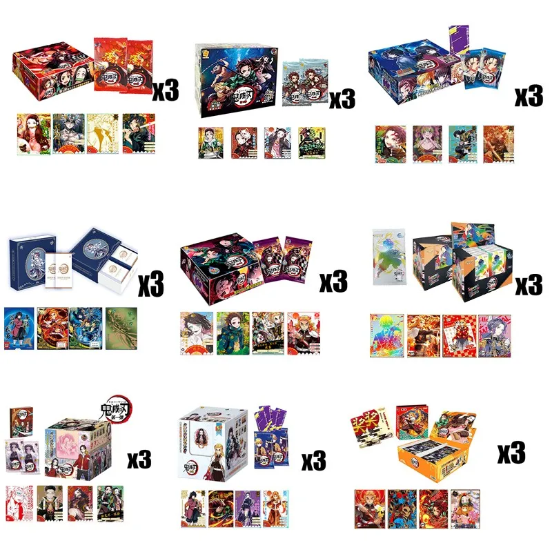 Wholesale Anime Demon Slayer Cards Hobby Collection Tcg Playing Game Rare Card Kimetsu No Yaiba Figures For Children Gift Toy
Wholesale Anime Demon Slayer Cards Hobby Collection Tcg Playing Game Rare Card Kimetsu No Yaiba Figures For Children Gift Toy