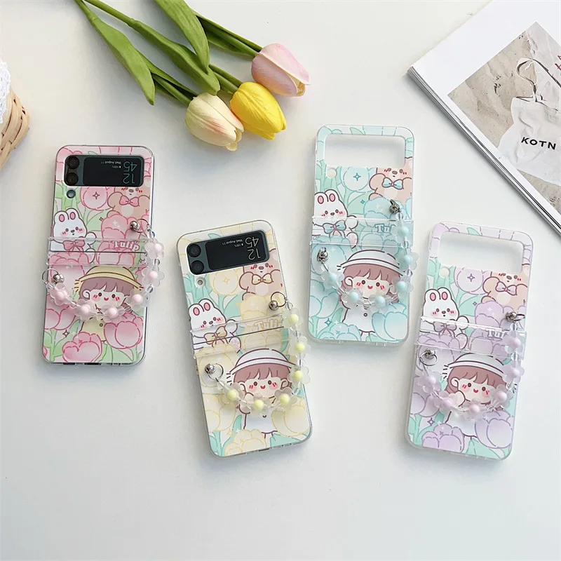 Fresh Cartoon Girl Candy Chain Phone Case for Samsung Galaxy Z Flip 3 Z Flip 4 Hard PC Back Cover for ZFlip3 ZFlip4 Case Shell
Fresh Cartoon Girl Candy Chain Phone Case for Samsung Galaxy Z Flip 3 Z Flip 4 Hard PC Back Cover for ZFlip3 ZFlip4 Case Shell