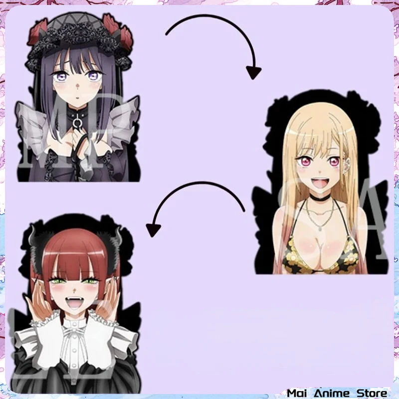 3D Kitagawa Marin Anime Sticker Wallpaper My Dress Up Darling Change Lenticular Collection Holography Motion Car Wall Stickers
3D Kitagawa Marin Anime Sticker Wallpaper My Dress Up Darling Change Lenticular Collection Holography Motion Car Wall Stickers