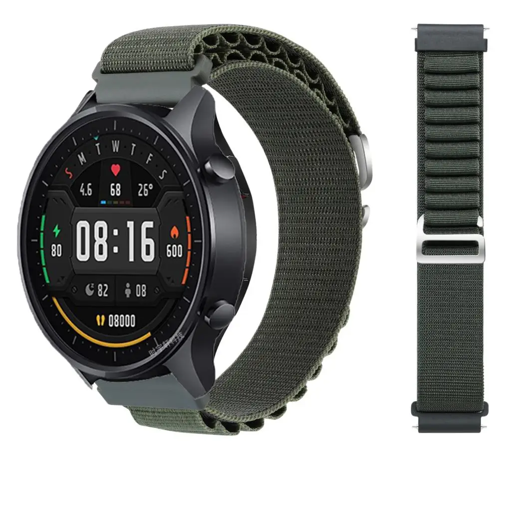 Ремешок нейлоновый для Xiaomi Watch S1 Pro/S1 и MI Color 2/S1, цветной спортивный универсальный браслет для Mi Watch, 22 мм, аксессуары
Ремешок нейлоновый для Xiaomi Watch S1 Pro/S1 и MI Color 2/S1, цветной спортивный универсальный браслет для Mi Watch, 22 мм, аксессуары