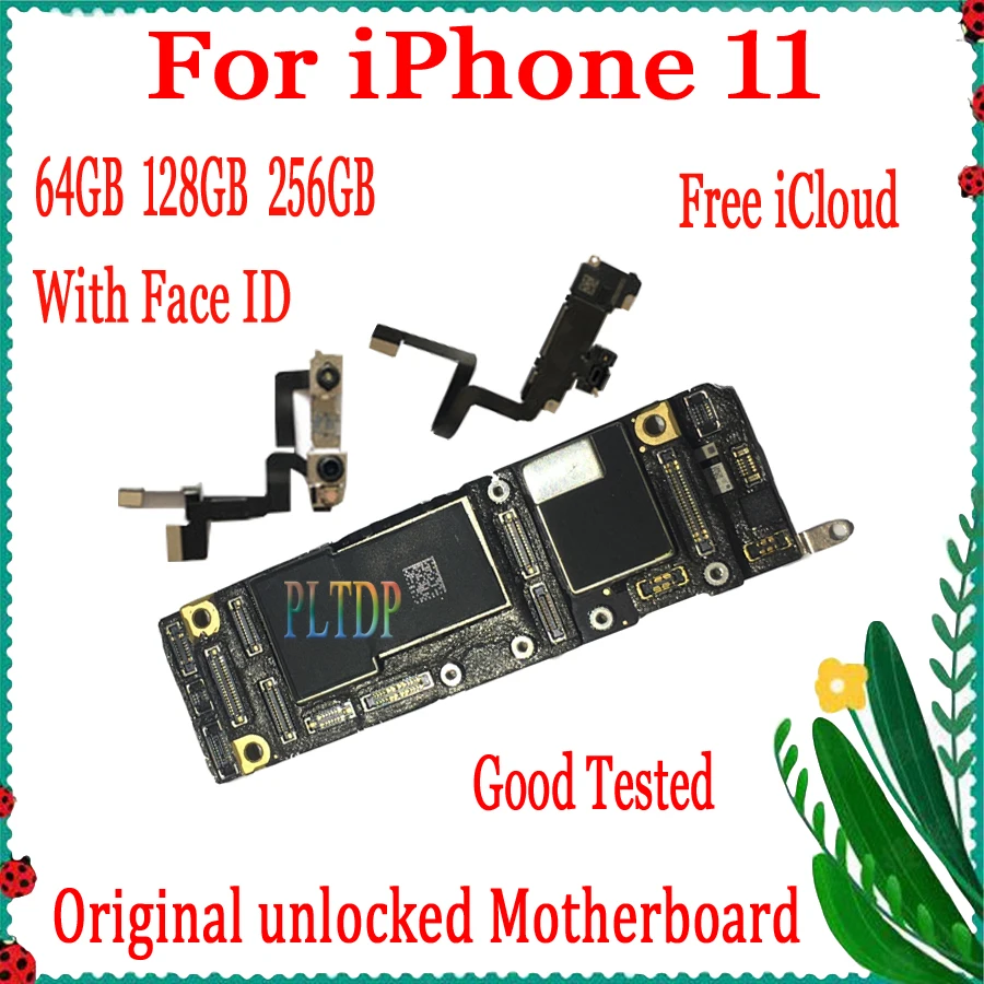 No icloud For iPhone 11 Motherboard 64GB/128GB/256GB,100% Original Factory Unlocked Full Good Tested logic board With/No Face ID
No icloud For iPhone 11 Motherboard 64GB/128GB/256GB,100% Original Factory Unlocked Full Good Tested logic board With/No Face ID