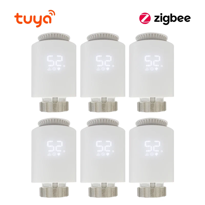 Tuya ZigBee3.0 Smart TRV Термостатический Клапан Радиатора С Поддержкой Alexa Google Home
Tuya ZigBee3.0 Smart TRV Термостатический Клапан Радиатора С Поддержкой Alexa Google Home