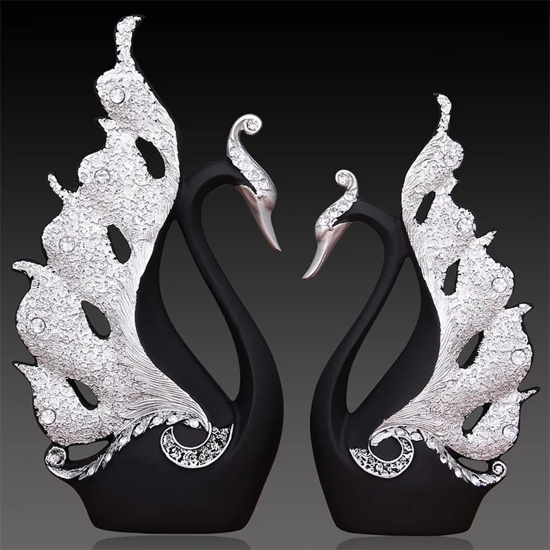 Home Decoration Accessories A Couple of Swan Statue Home Decor Sculpture Modern Art Ornaments Wedding Gifts for Friends Lovers
Home Decoration Accessories A Couple of Swan Statue Home Decor Sculpture Modern Art Ornaments Wedding Gifts for Friends Lovers
