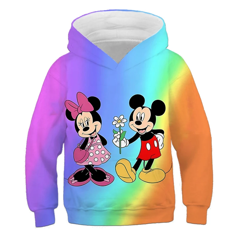 Personalized Gradient Children's Hoodie Mickey Mouse Graphic Boys' Sportswear Casual Girls Autumn Long Sleeve Top Kids Clothing
Personalized Gradient Children's Hoodie Mickey Mouse Graphic Boys' Sportswear Casual Girls Autumn Long Sleeve Top Kids Clothing