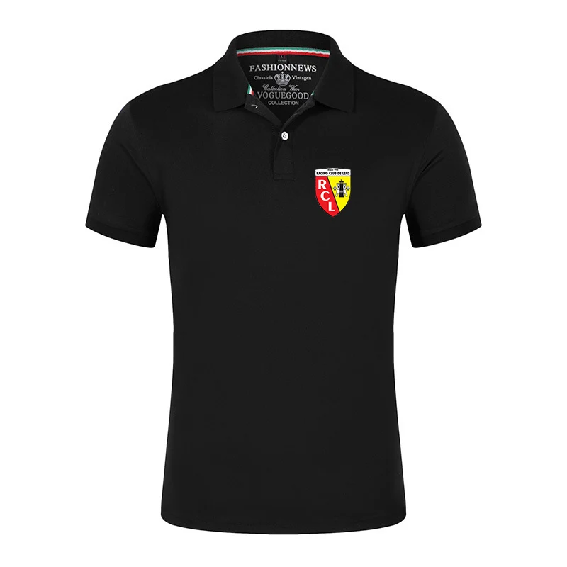 2022 Euro Club Rc Lens Men's Summer Hot Sale Fashionable Printing Short Sleeve Top Solid Color Cotton Business Casual Polo Shirt
2022 Euro Club Rc Lens Men's Summer Hot Sale Fashionable Printing Short Sleeve Top Solid Color Cotton Business Casual Polo Shirt