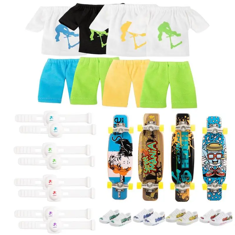 Mini Finger Skateboard Set Professional Collectible Fingerboards For Skate Lovers Combination Set For Children Indoor Home Toy
Mini Finger Skateboard Set Professional Collectible Fingerboards For Skate Lovers Combination Set For Children Indoor Home Toy