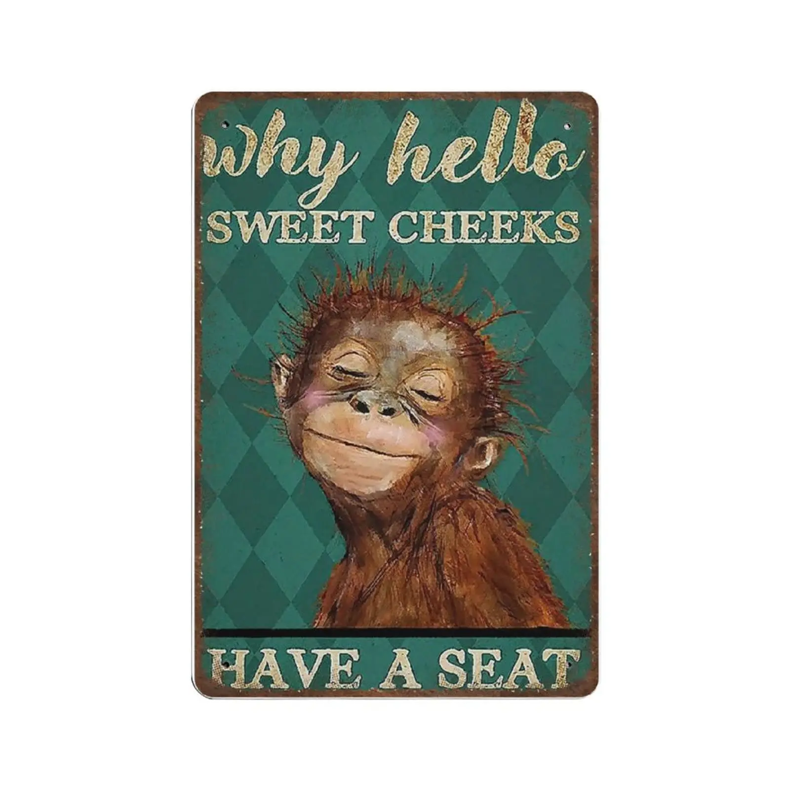 Vintage Metal Tin Sign Plaque,Why Hello Sweet Cheeks Have A Seat Tin Sign,Man cave Pub Club Cafe Home Decor Plate,Birthday Anniv
Vintage Metal Tin Sign Plaque,Why Hello Sweet Cheeks Have A Seat Tin Sign,Man cave Pub Club Cafe Home Decor Plate,Birthday Anniv