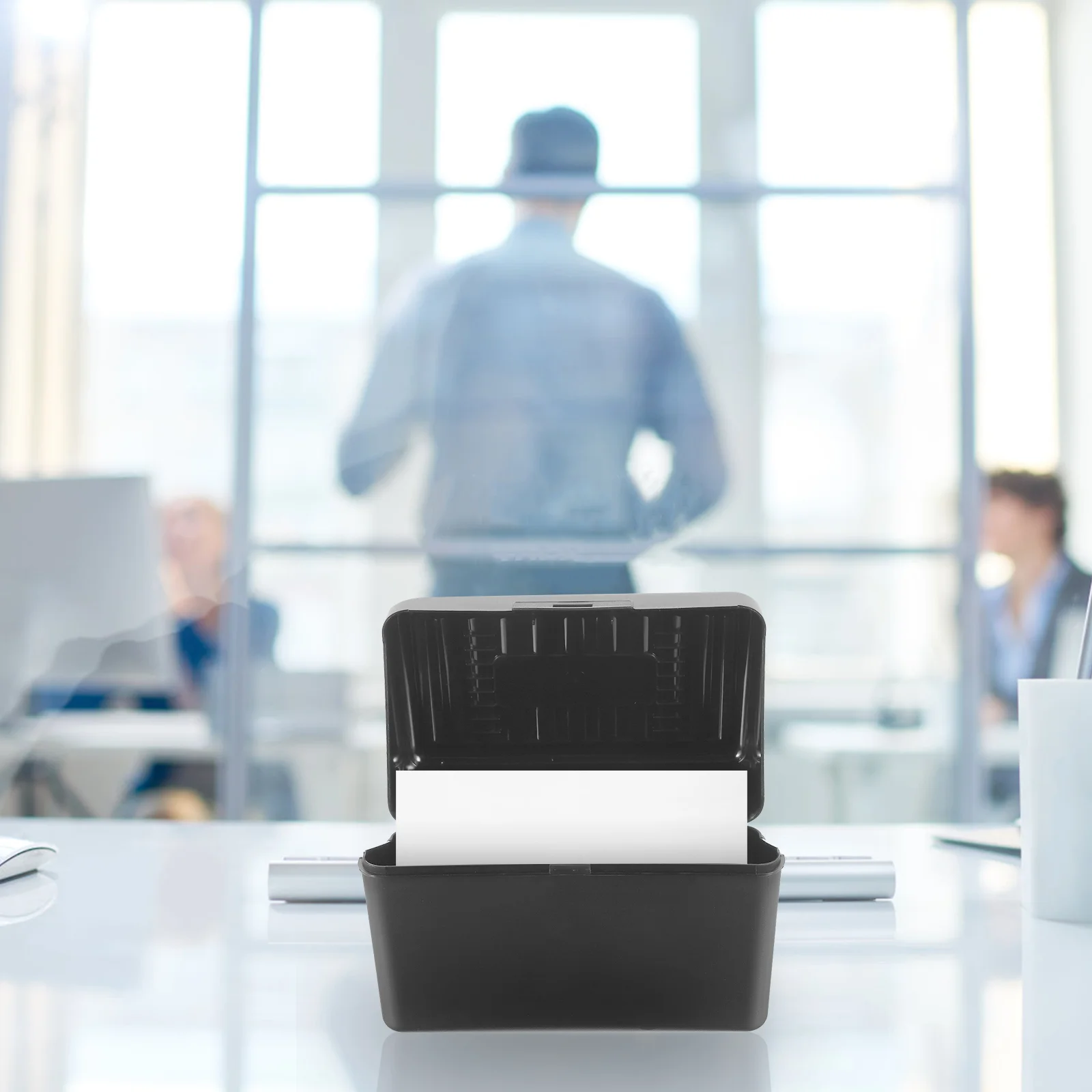 Card Box Cards Organizer Business Display Holder Flash Office Supplies Storage Stand Plastic
Card Box Cards Organizer Business Display Holder Flash Office Supplies Storage Stand Plastic