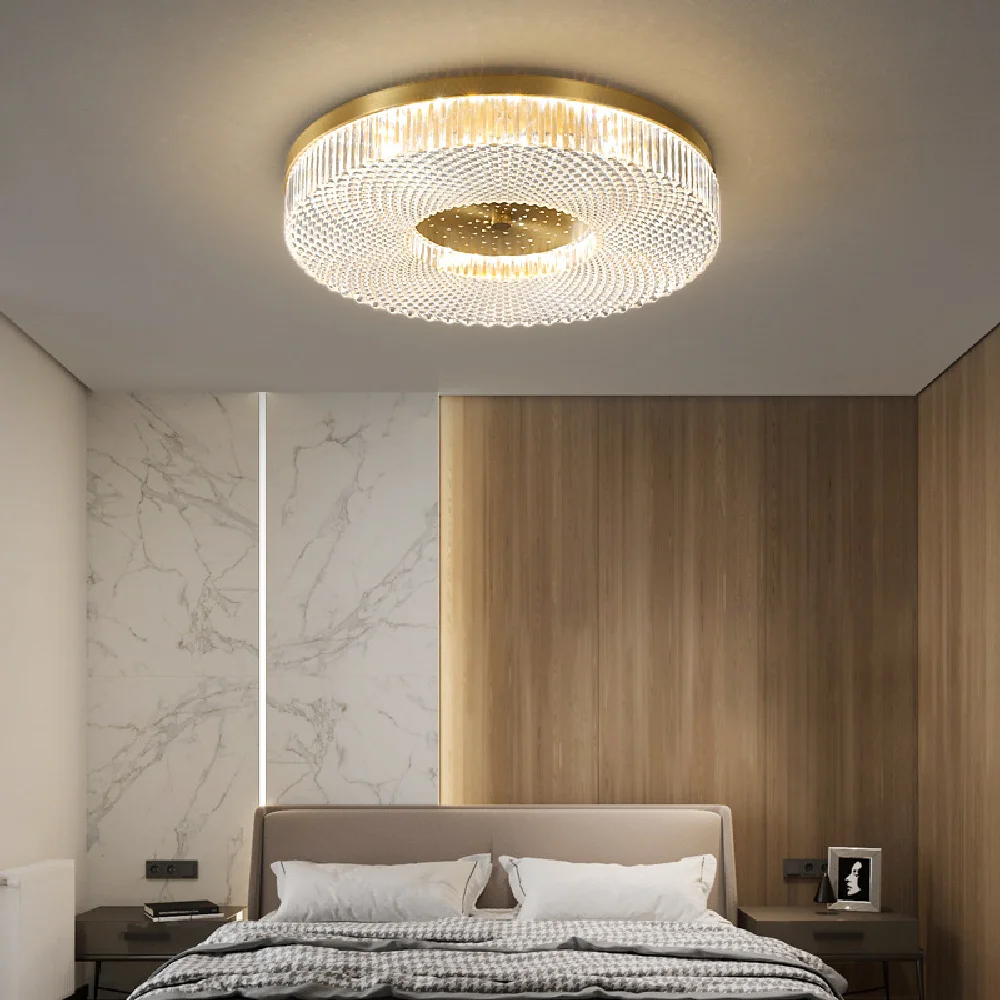Home Decor Modern Ceiling Lamps Acrylic Dimmable LED Ceiling Light Luxury Round Gold Light Fixture Lustre Lamparas De Techo
Home Decor Modern Ceiling Lamps Acrylic Dimmable LED Ceiling Light Luxury Round Gold Light Fixture Lustre Lamparas De Techo