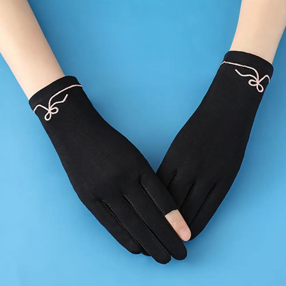 Women Elasticity Slip-resistant Breathable Sunscreen Gloves Driving Mittens Half Finger Gloves Cotton
Women Elasticity Slip-resistant Breathable Sunscreen Gloves Driving Mittens Half Finger Gloves Cotton