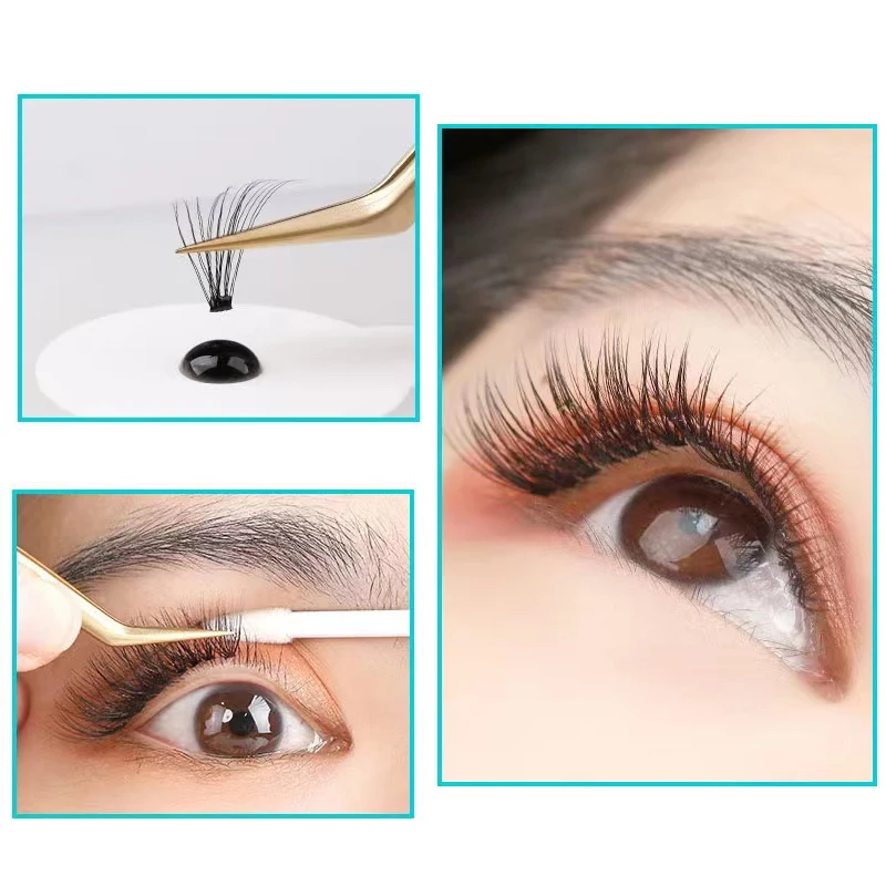 

Lucky Lash Cluster Eyelash Extension Individual Lashes Natura 3 Rows 10D/20D/30D/40D Faux Eyelash Curl C/D Mink Strip Eyelashes