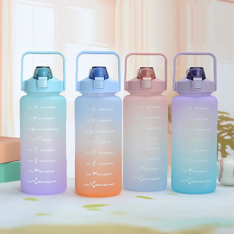 Large Capacity 2L Sport Water Bottle Ins Gradient Color Tick Letters With Lid Water Bottle Leak-Proof Water Bottle Drinkware
Large Capacity 2L Sport Water Bottle Ins Gradient Color Tick Letters With Lid Water Bottle Leak-Proof Water Bottle Drinkware