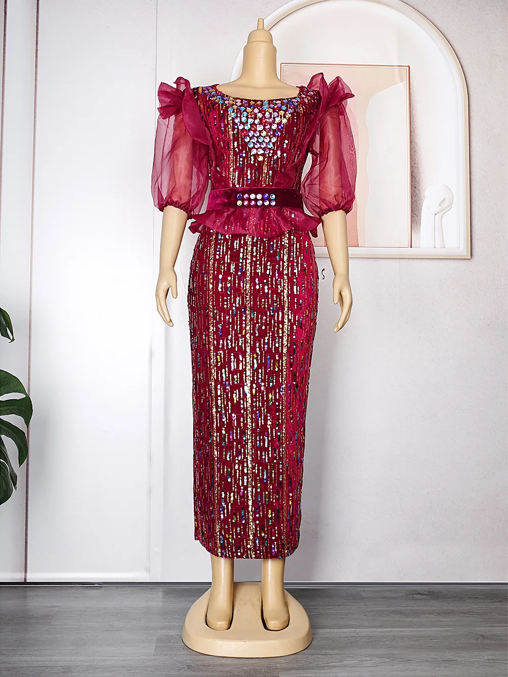 Plus Size Luxury Velvet Wedding Party Dresses Women 2023 African Evening Gown Dashiki Ankara Turkey Outfits Robe Africa Clothing
Plus Size Luxury Velvet Wedding Party Dresses Women 2023 African Evening Gown Dashiki Ankara Turkey Outfits Robe Africa Clothing