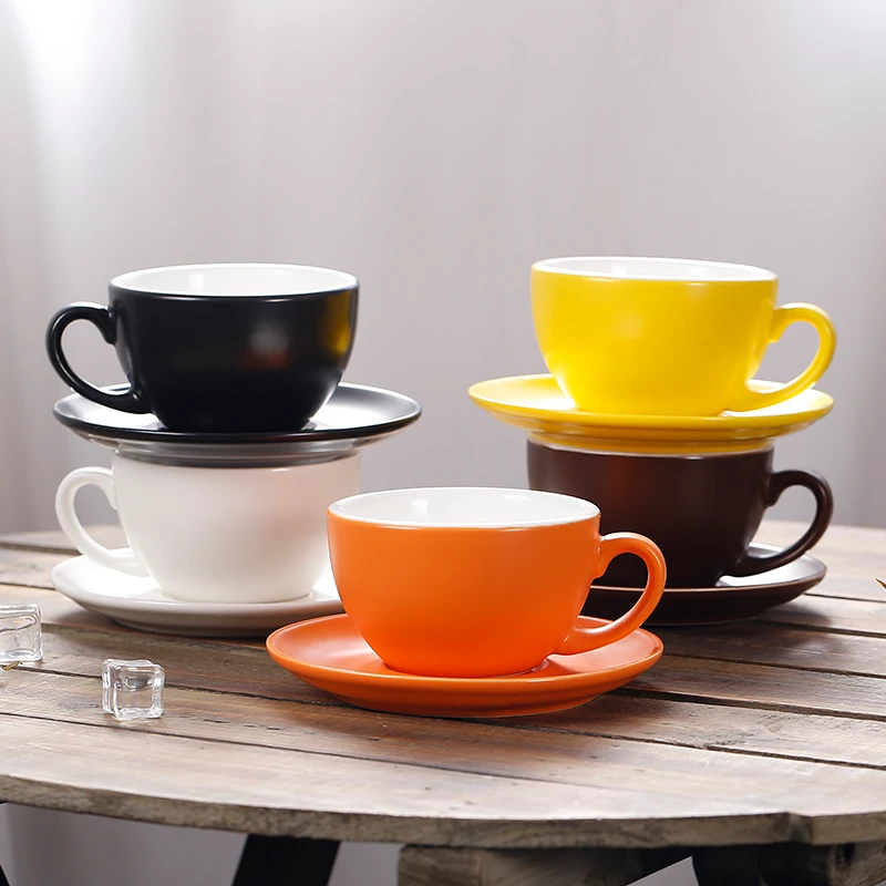 220ml Thick Body Ceramic Coffee Cup and Saucer for Flat White Latte Cup Cappuccino Double Espresso Coffee Cup
220ml Thick Body Ceramic Coffee Cup and Saucer for Flat White Latte Cup Cappuccino Double Espresso Coffee Cup