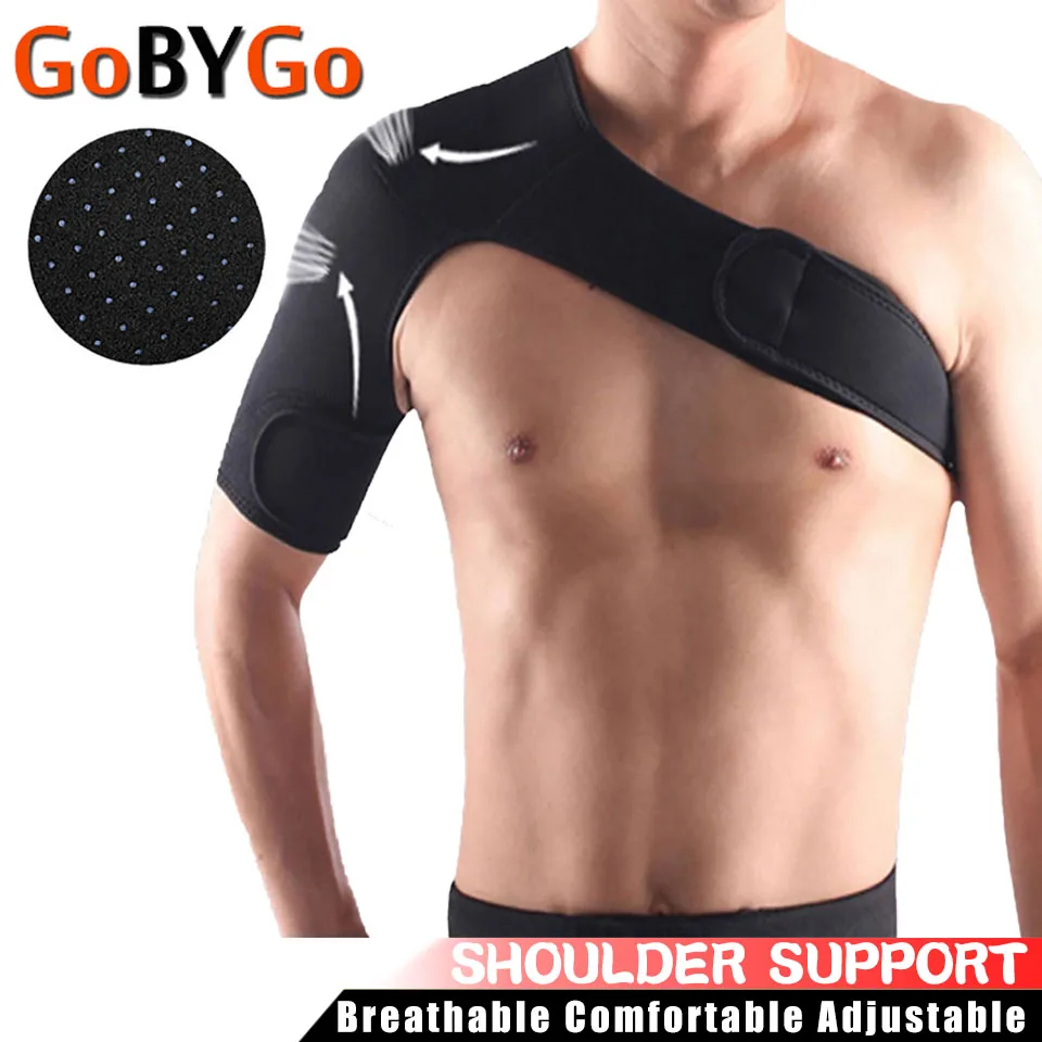 1PCS Shoulder Support Belt Breathable Comfortable Adjustable Sports Care Single Shoulder Support Skin-friendly Elastic Unisex
1PCS Shoulder Support Belt Breathable Comfortable Adjustable Sports Care Single Shoulder Support Skin-friendly Elastic Unisex