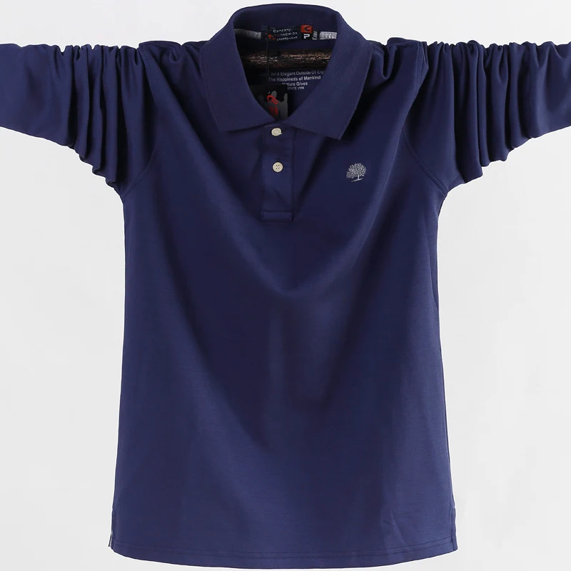 Autumn Men Polo Shirt Men's Business Work Casual Cotton Male Top Tees Long Sleeve Turn-down Collar Polo Shirts Plus Size 5XL 6XL
Autumn Men Polo Shirt Men's Business Work Casual Cotton Male Top Tees Long Sleeve Turn-down Collar Polo Shirts Plus Size 5XL 6XL