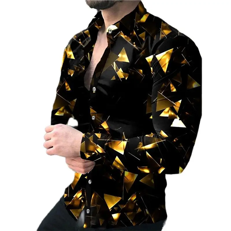 Luxury Men Shirts Turn-down Collar Buttoned Shirt Casual Designer Lens Print Long Sleeve Tops Men's Clothing Prom Party Cardigan
Luxury Men Shirts Turn-down Collar Buttoned Shirt Casual Designer Lens Print Long Sleeve Tops Men's Clothing Prom Party Cardigan