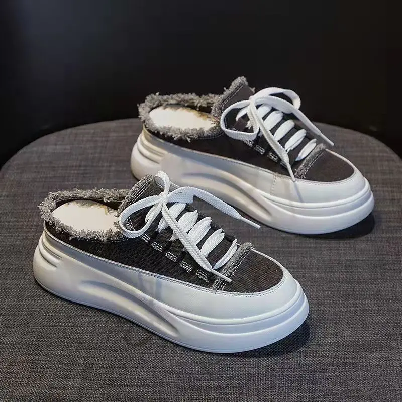 Женские спортивные туфли на платформе, летние женские сандалии, повседневная обувь на плоской подошве для студентов, обувь для женщин, нови...
Женские спортивные туфли на платформе, летние женские сандалии, повседневная обувь на плоской подошве для студентов, обувь для женщин, нови...