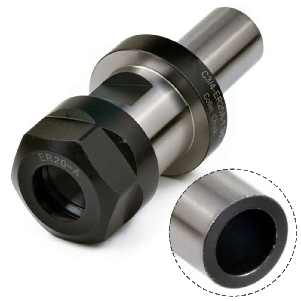 3/4 ER25 1.38 TTS Tool Holder C3/4-ER20A Overall Length 2.68inch Shank Length 1.38inch Silver 0.0003inch Tools 1.38L
3/4 ER25 1.38 TTS Tool Holder C3/4-ER20A Overall Length 2.68inch Shank Length 1.38inch Silver 0.0003inch Tools 1.38L