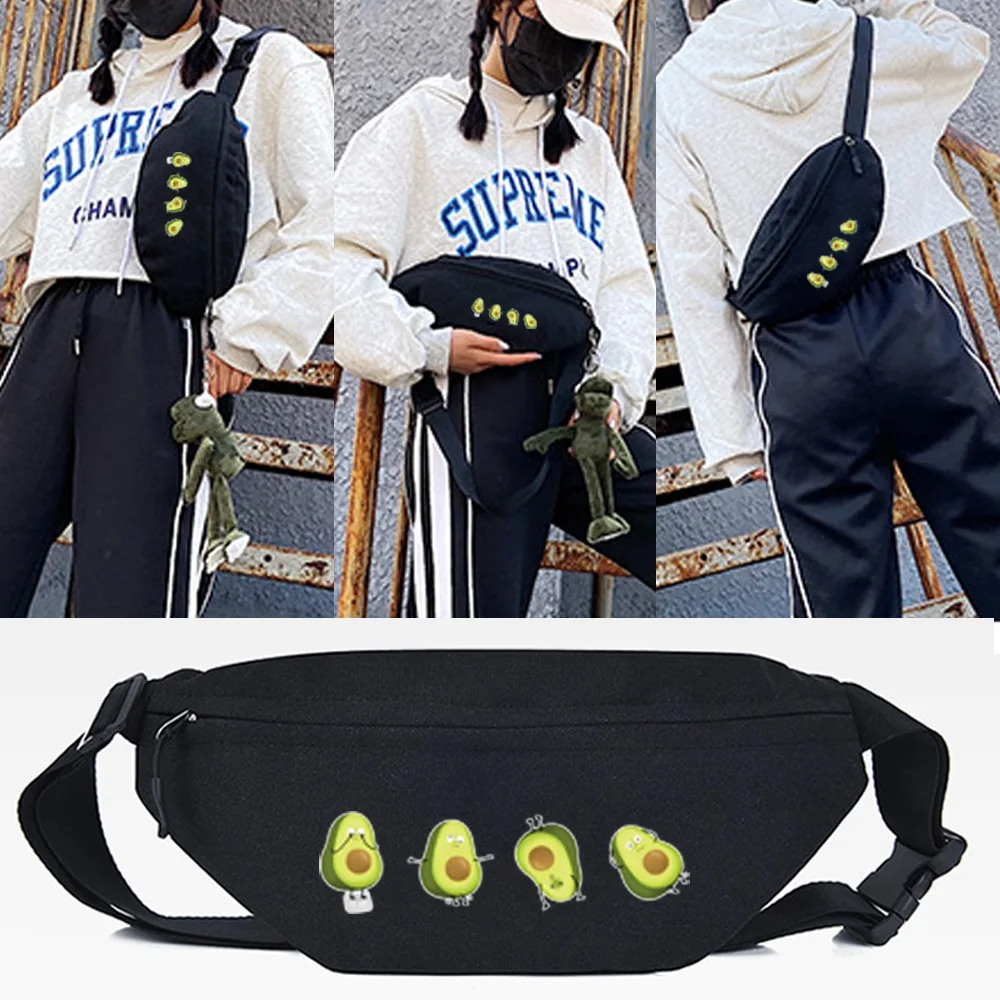 Waist Bags Men Women Small Cell Phone Storage Chest Pack Four Avocados Purse with Belt Loop Bum Bag Crossbody Shoulder Handbags
Waist Bags Men Women Small Cell Phone Storage Chest Pack Four Avocados Purse with Belt Loop Bum Bag Crossbody Shoulder Handbags
