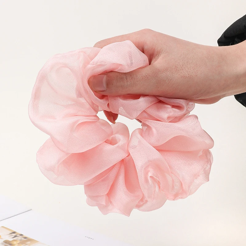Korean Woman Big Organza Scrunchie Elastics Hair Band Solid Color Scrunchies Hair Ties Ladies Ponytail Hold Hair Accessories New
Korean Woman Big Organza Scrunchie Elastics Hair Band Solid Color Scrunchies Hair Ties Ladies Ponytail Hold Hair Accessories New