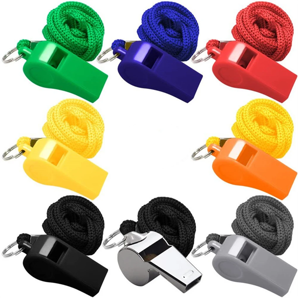8pieces Lightweight And Portable Whistle Wide Application Muilti-color Made Of Good ABS Plastic
8pieces Lightweight And Portable Whistle Wide Application Muilti-color Made Of Good ABS Plastic