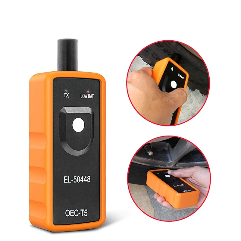 EL-50448 TPMS Activation Tool Tire Pressure Monitor Sensor TPMS OEC-T5 Auto Relearn Activation Tool Replacement FOR GM Buick
EL-50448 TPMS Activation Tool Tire Pressure Monitor Sensor TPMS OEC-T5 Auto Relearn Activation Tool Replacement FOR GM Buick