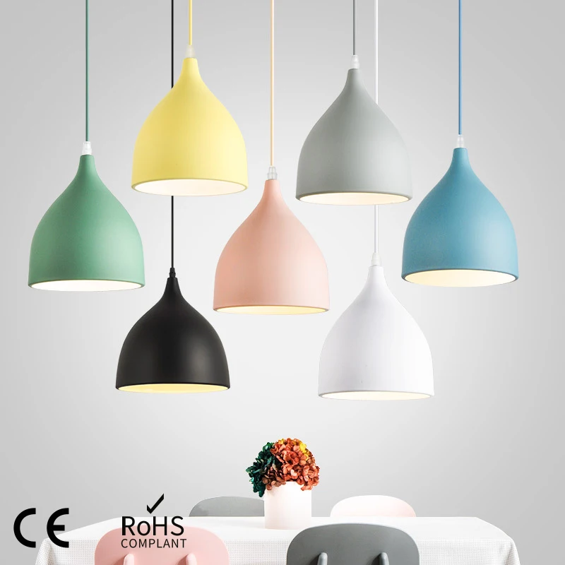 Nordic Simplicity Ceiling Pendant light E27 Aluminum Hanging Lamp Dining Table Bedside Home Decor Lighting 110V 220V
Nordic Simplicity Ceiling Pendant light E27 Aluminum Hanging Lamp Dining Table Bedside Home Decor Lighting 110V 220V