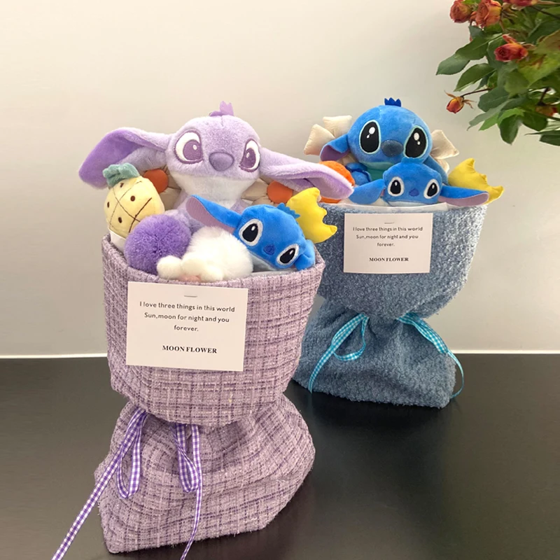 Disney Stitch Kawaii Plush Flowers Bouquet Anime Stuffed Plushie Doll Led Lights Birthday Christmas Valentine'S Birthday Gift
Disney Stitch Kawaii Plush Flowers Bouquet Anime Stuffed Plushie Doll Led Lights Birthday Christmas Valentine'S Birthday Gift
