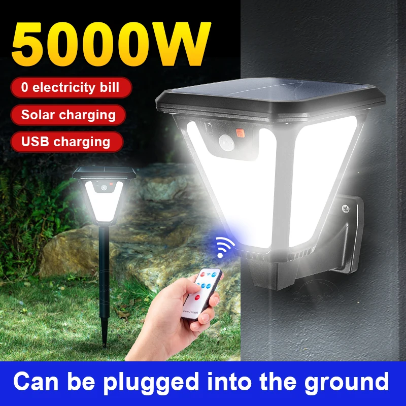 Newest 5000W Solar Lamp Outdoor 100 LED Solar LED Lights Outdoor Waterproof 6000mah Solar Light Outdoor Garden Street Wall Light
Newest 5000W Solar Lamp Outdoor 100 LED Solar LED Lights Outdoor Waterproof 6000mah Solar Light Outdoor Garden Street Wall Light