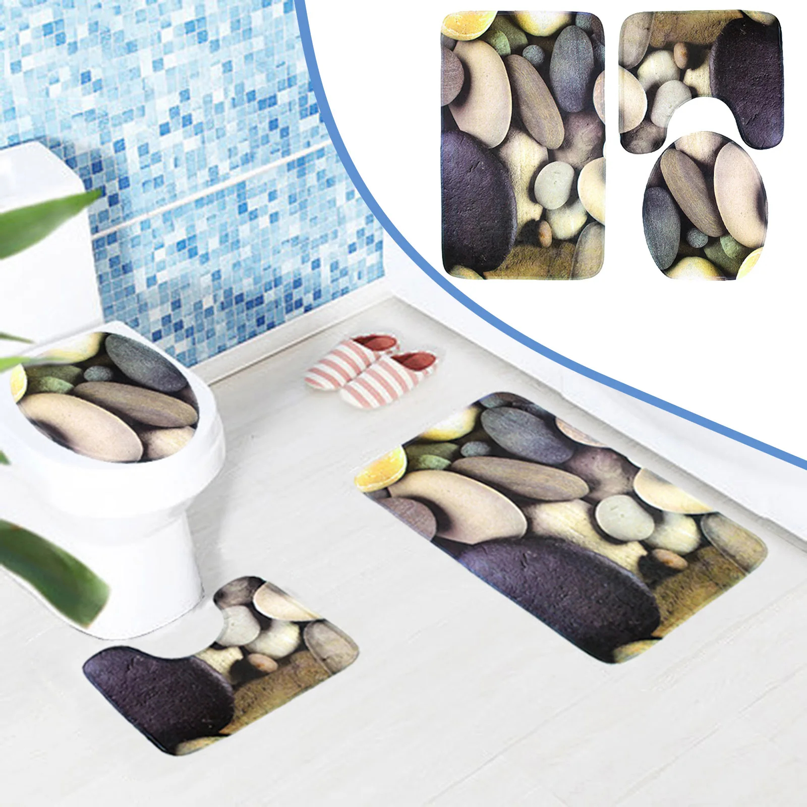 Charcoal Throw 3D Stone Print Carpet Mat Non Slip Mat Bathroom Washable Non Slip Flannel Floor Mat Bath Rug Large Bedroom Rugs
Charcoal Throw 3D Stone Print Carpet Mat Non Slip Mat Bathroom Washable Non Slip Flannel Floor Mat Bath Rug Large Bedroom Rugs