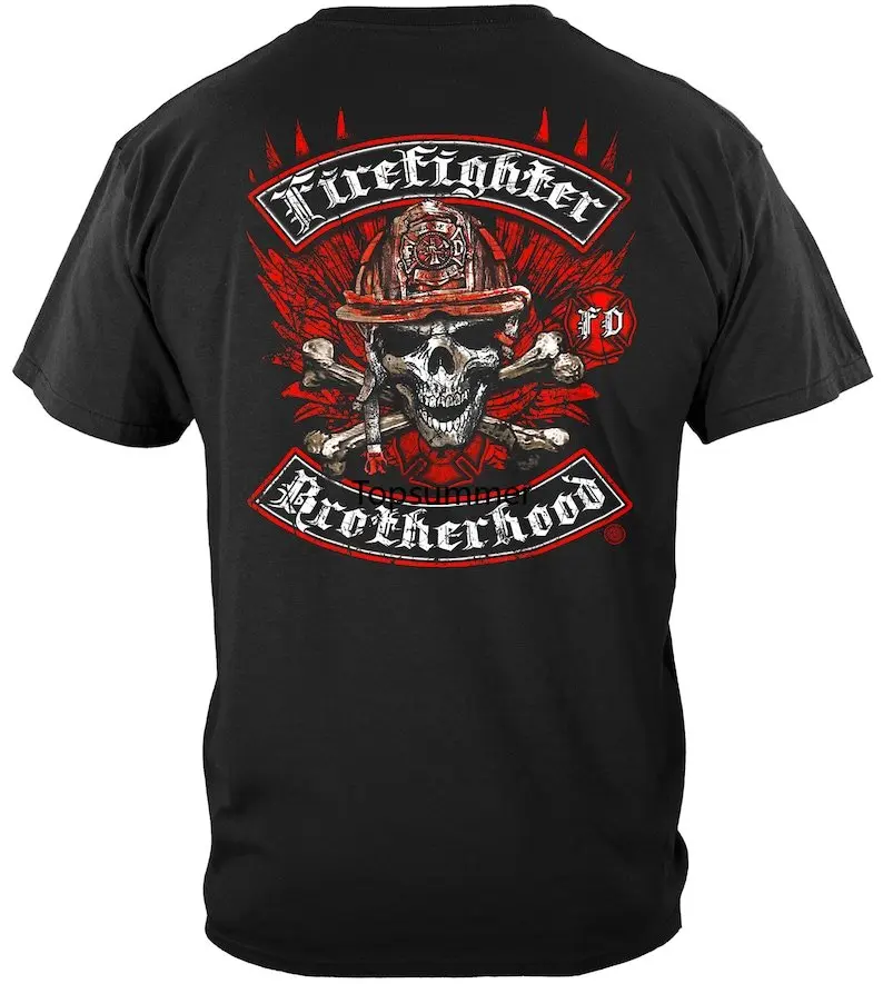 Firefighter Biker Cross Bones Oversized T-Shirt Funny Men Clothes 100% Cotton Streetwear Large Size Tops Tee
Firefighter Biker Cross Bones Oversized T-Shirt Funny Men Clothes 100% Cotton Streetwear Large Size Tops Tee