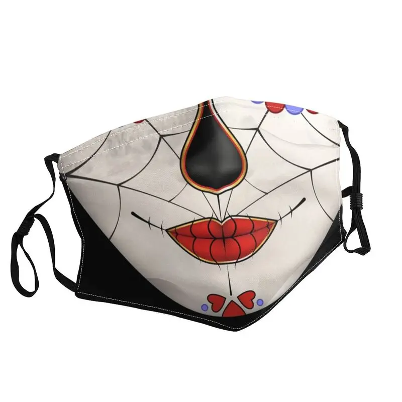 Day Of The Dead La Catrina Mask Anti Haze Dustproof Washable Mexican Sugar Skull Face Mask Protection Respirator Mouth Muffle
Day Of The Dead La Catrina Mask Anti Haze Dustproof Washable Mexican Sugar Skull Face Mask Protection Respirator Mouth Muffle