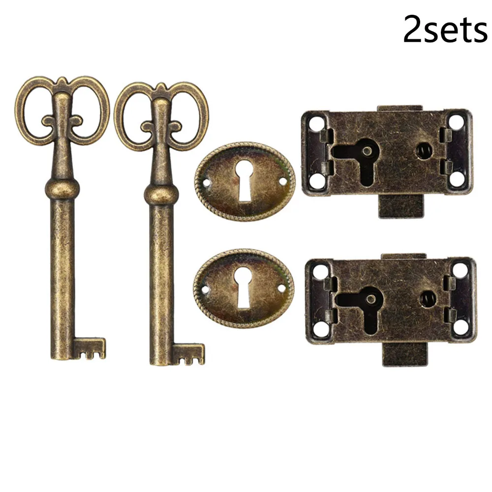 Antique Door Lock Drawer Jewelry Wood Box Lock Cabinet Wardrobe Cupboard Door Lock With Key Decorative Furniture Hardware
Antique Door Lock Drawer Jewelry Wood Box Lock Cabinet Wardrobe Cupboard Door Lock With Key Decorative Furniture Hardware