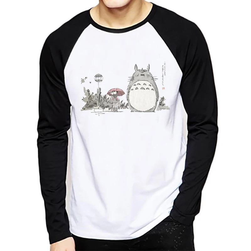 Studio Ghibli Miyazaki Hayao Japanese Cartoon Spirit Away T Shirt Totoro Long Sleeve Shirt Anime Men Unisex Tops O-Neck T-Shirts
Studio Ghibli Miyazaki Hayao Japanese Cartoon Spirit Away T Shirt Totoro Long Sleeve Shirt Anime Men Unisex Tops O-Neck T-Shirts
