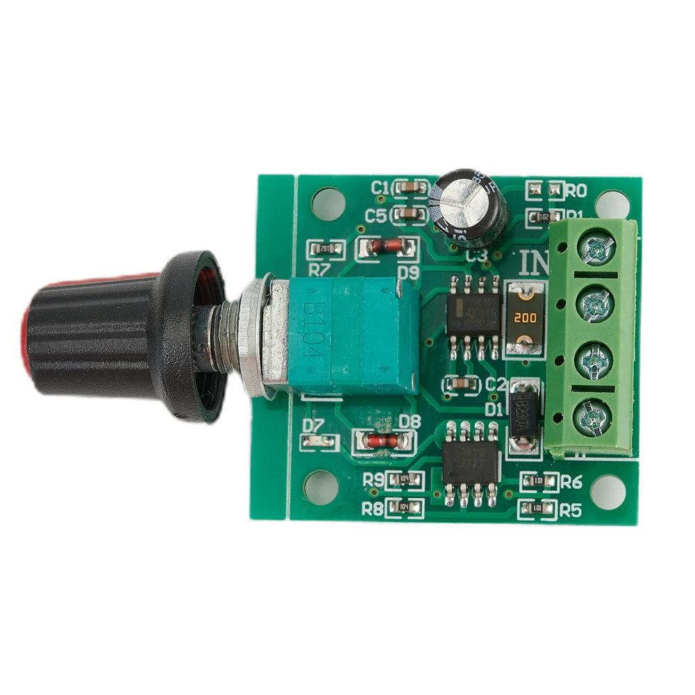 

Load Linear DC Motor Speed Controller Motor PWM Potentiometer 0-2A Potentiometer (Linear) Speed 1.8V/3V/5V/6V/12V Durable