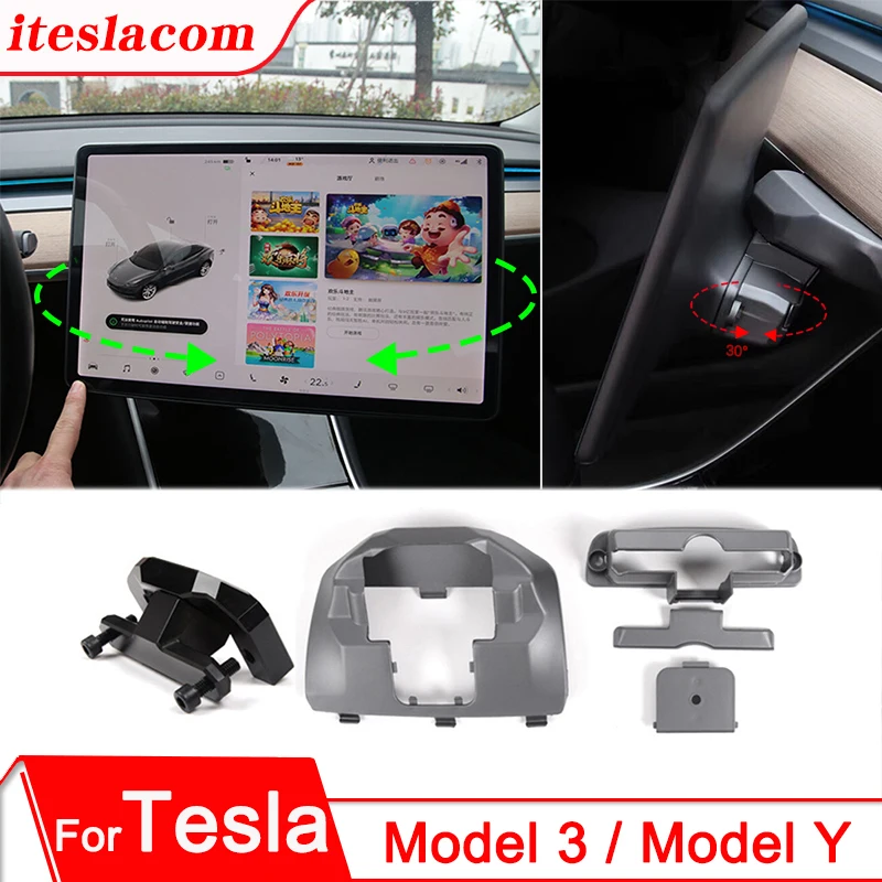 New Tesla Screen Rotation Bracket Car Accessories For Model 3 / Model Y 2021 2022 Central Control GPS Navigation Swivel Holder
New Tesla Screen Rotation Bracket Car Accessories For Model 3 / Model Y 2021 2022 Central Control GPS Navigation Swivel Holder