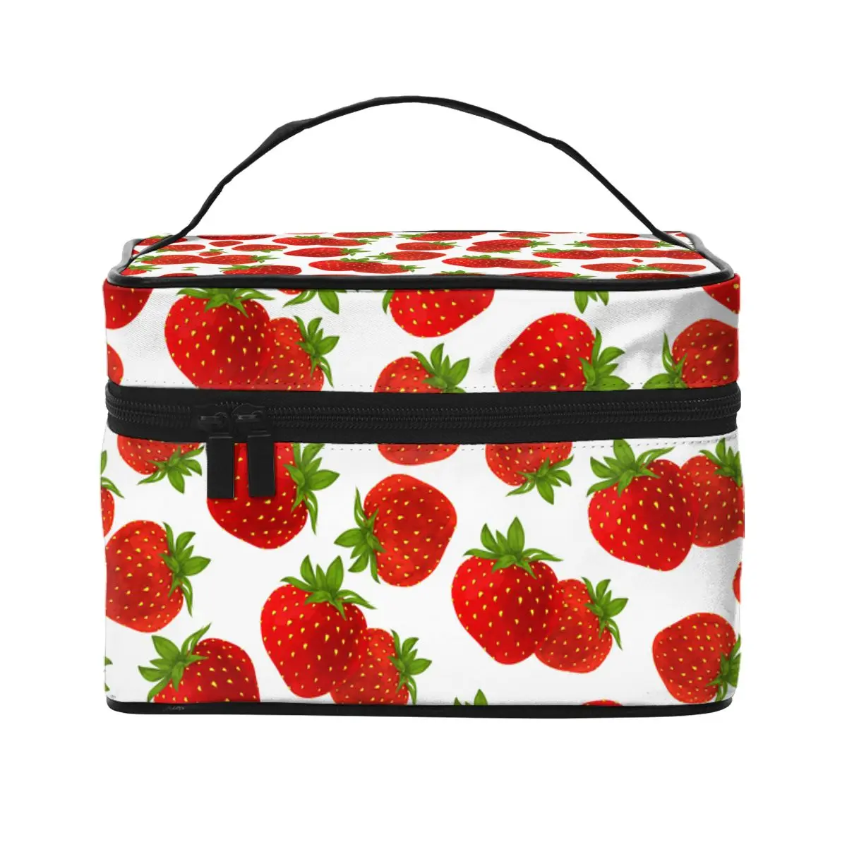 Women's Travel Organization Beauty Cosmetic Make up Storage Lady Wash Bags Strawberry Cute Pattern Handbag Pouch
Women's Travel Organization Beauty Cosmetic Make up Storage Lady Wash Bags Strawberry Cute Pattern Handbag Pouch