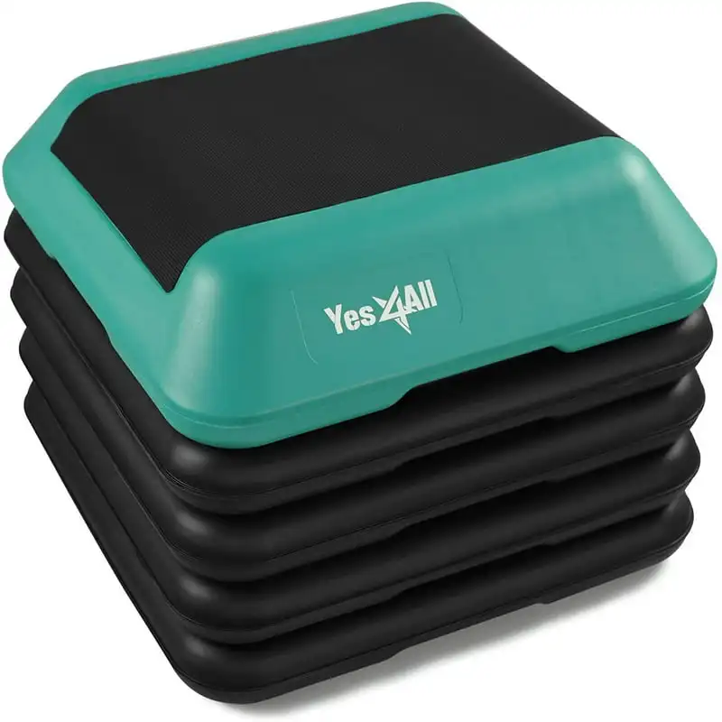 16 in x 16 in Green Aerobic Step Platform, for Calorie-Burning Aerobic Exercises
16 in x 16 in Green Aerobic Step Platform, for Calorie-Burning Aerobic Exercises