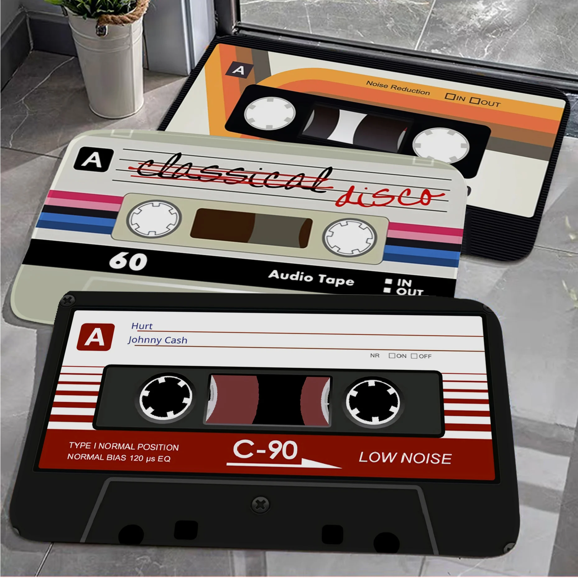Music Tape Door Mat Anti-slip Absorb Water Long Strip Cushion Bedroon Mat Bedside Area Rugs
Music Tape Door Mat Anti-slip Absorb Water Long Strip Cushion Bedroon Mat Bedside Area Rugs