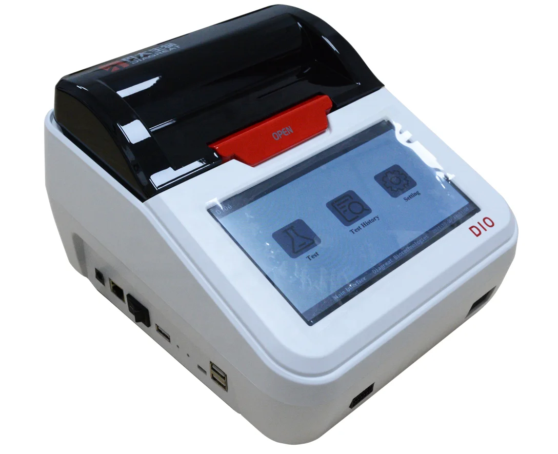 Hot sale Vitamin D T3, T4, TSH, HbA1c HCG fluorescence immunoassay analyzer and test kit
Hot sale Vitamin D T3, T4, TSH, HbA1c HCG fluorescence immunoassay analyzer and test kit
