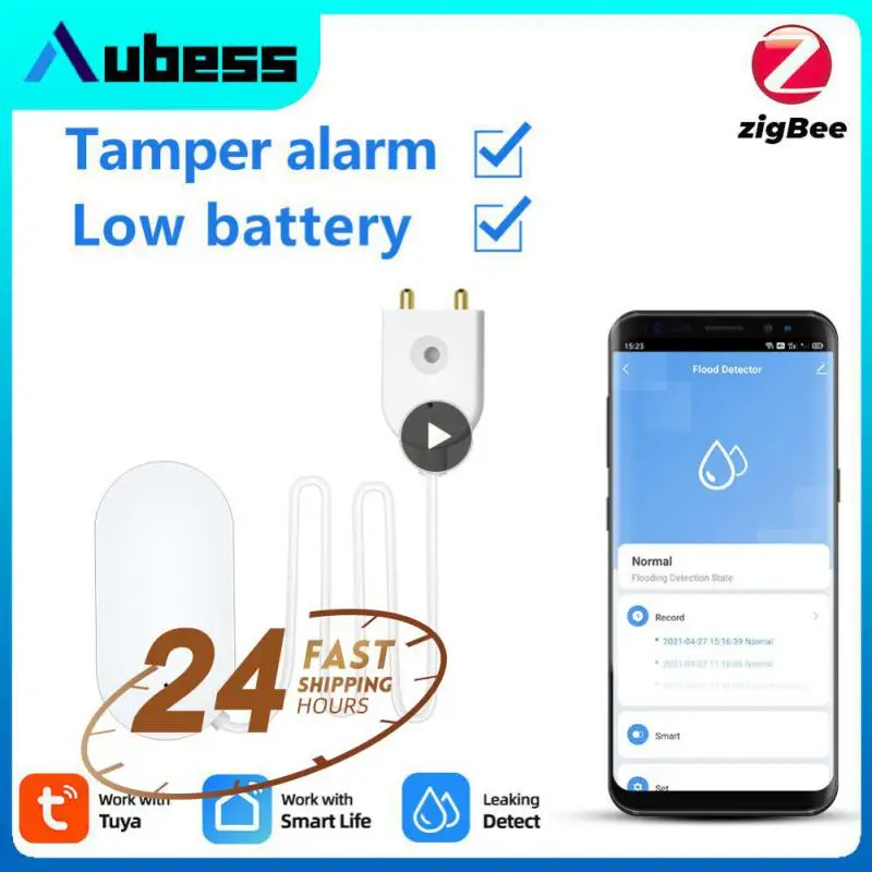 Tuya Zigbee Water Sensor Mini Flood Water Alarm Waterpoof Tuya Zigbee Required Leak Detector Smart Home Wireless
Tuya Zigbee Water Sensor Mini Flood Water Alarm Waterpoof Tuya Zigbee Required Leak Detector Smart Home Wireless