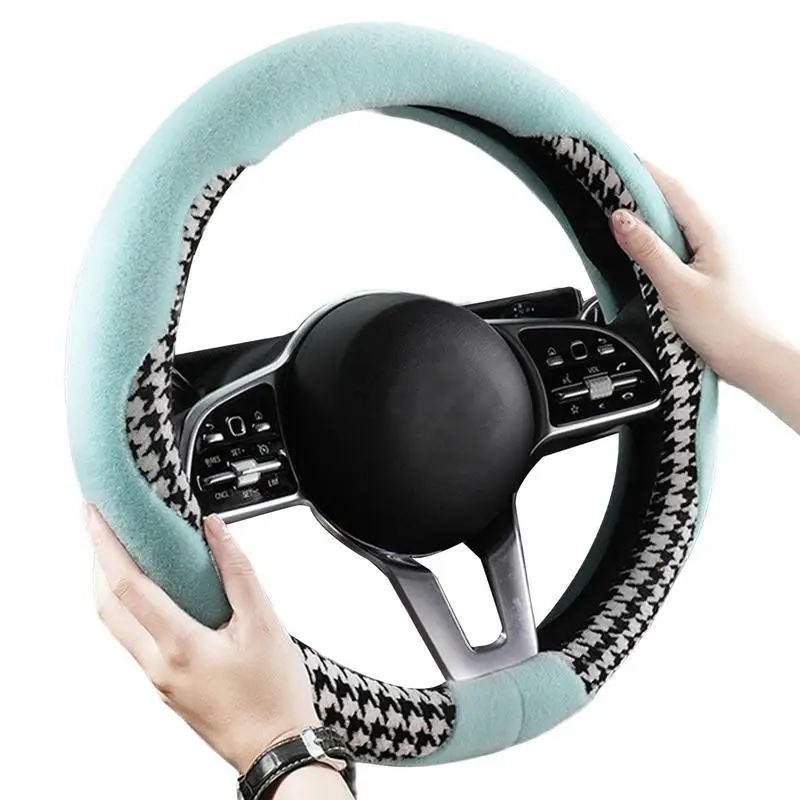 Steering Wheel Cover Plush Driving Cover For Car Universal Moisture Wicking Steering Cover Car Accessory For Women Men
Steering Wheel Cover Plush Driving Cover For Car Universal Moisture Wicking Steering Cover Car Accessory For Women Men