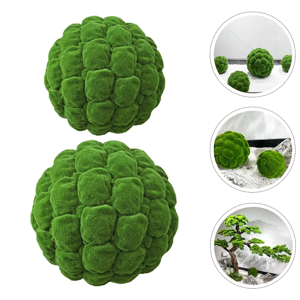 Mossball Artificial Decorativefake Decor Greenery Green Simulationfaux Garden Topiary Stones Vase Filler Hanging Stone Ornament
Mossball Artificial Decorativefake Decor Greenery Green Simulationfaux Garden Topiary Stones Vase Filler Hanging Stone Ornament