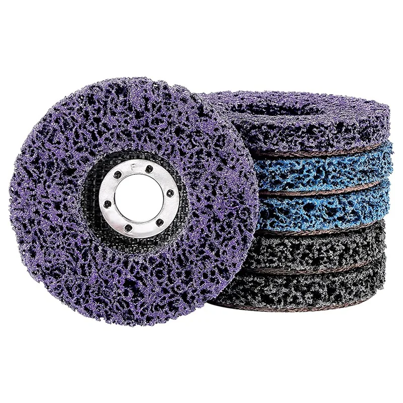 Promotion! Poly Grinder Discs 6 Pcs 4.5Inch Strip Wheel Discs Cleaning Paint Coating Grinding Disc Rust Remover For Angle Grinde
Promotion! Poly Grinder Discs 6 Pcs 4.5Inch Strip Wheel Discs Cleaning Paint Coating Grinding Disc Rust Remover For Angle Grinde